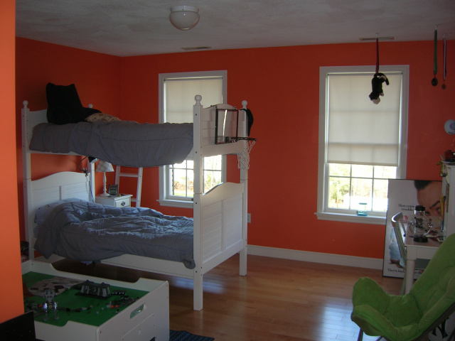 Bedroom painted  North Andover MA